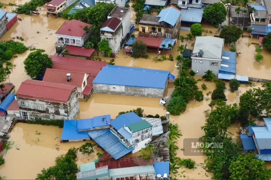 Thái Nguyên thiệt hại gần 200 tỉ do lũ lụt sau bão số 3