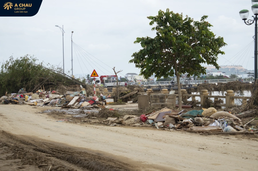Hình ảnh về vùng lũ miền Trung