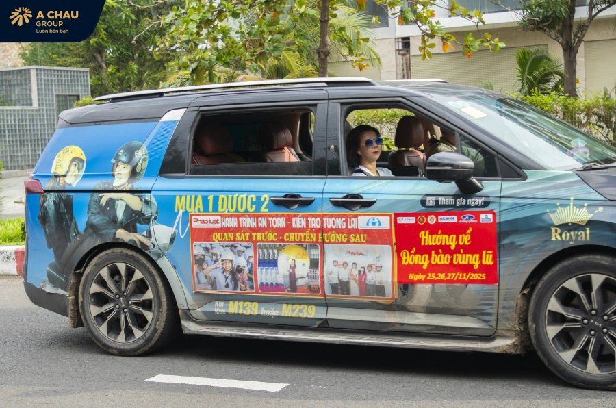 "CHO ĐI LÀ YÊU THƯƠNG" - Á CHÂU GROUP ĐỒNG HÀNH CÙNG BÀ CON VÙNG LŨ MIỀN TRUNG