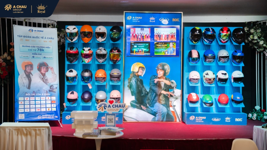 Á Châu Group nhà tại trợ kim cương tại lễ ra mắt chi hội tây sài gòn