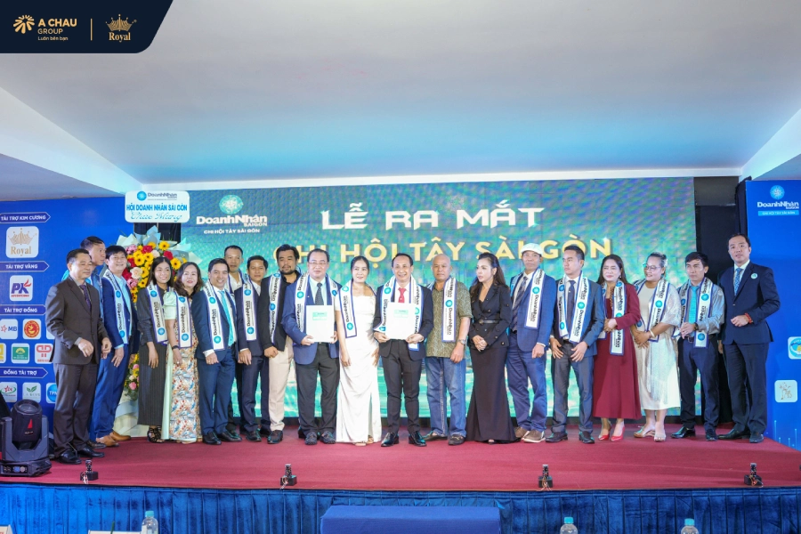 LỄ RA MẮT CHI HỘI DOANH NHÂN TÂY SÀI GÒN TẠI MIỀN NAM