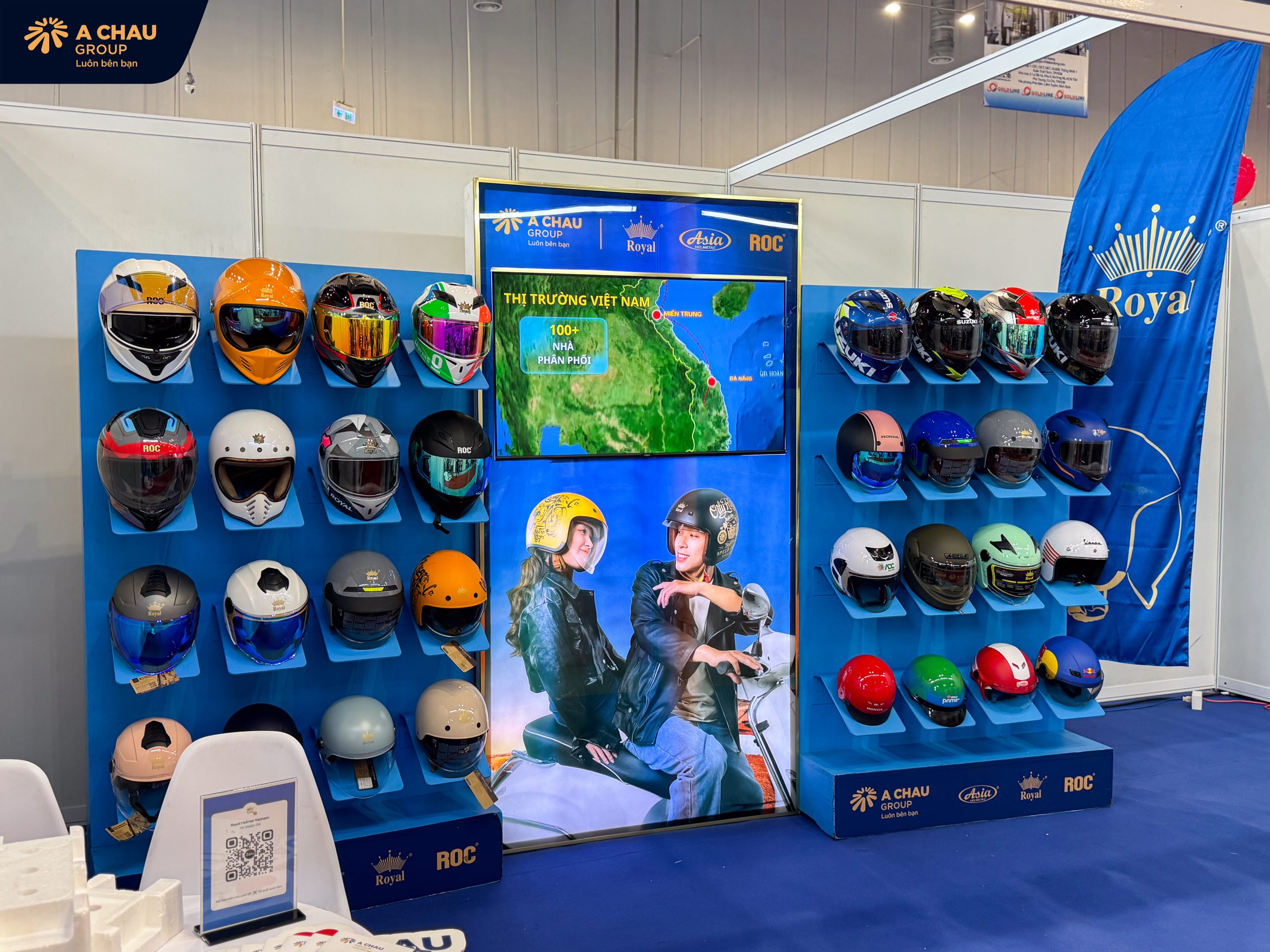 Dấu ấn tại gian hàng Á Châu Group