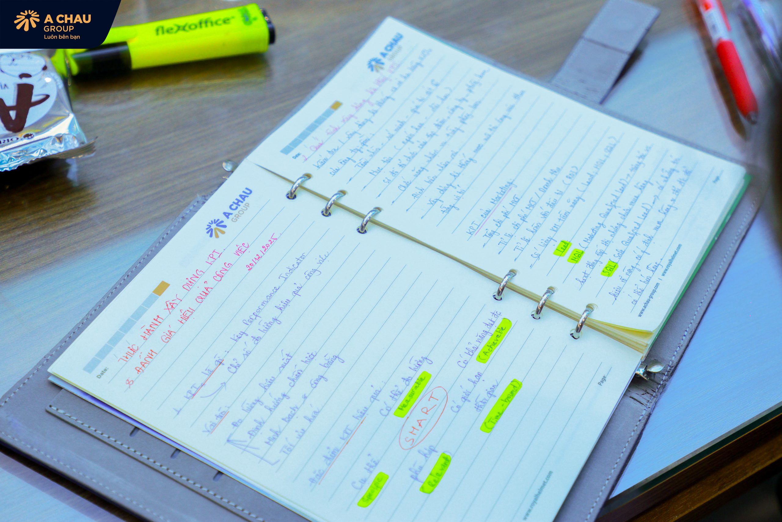 Á Châu Group tổ chức lớp học “thực hành xây dựng kpis & đánh giá hiệu quả công việc”