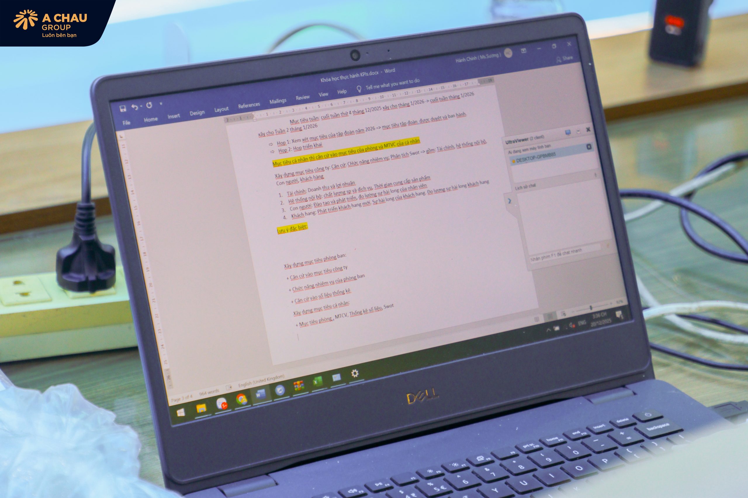 Á Châu Group tổ chức lớp học “thực hành xây dựng kpis & đánh giá hiệu quả công việc”