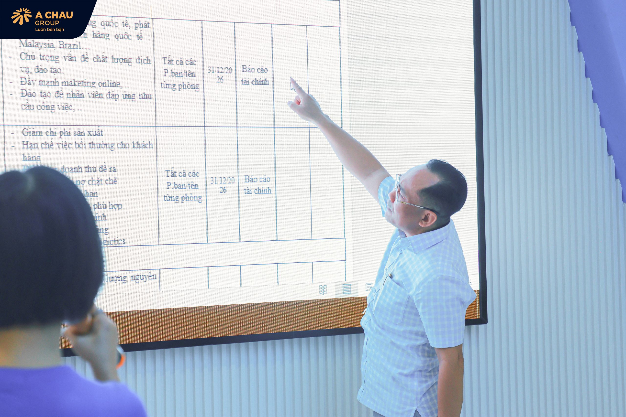 Á Châu Group tổ chức lớp học “thực hành xây dựng kpis & đánh giá hiệu quả công việc”