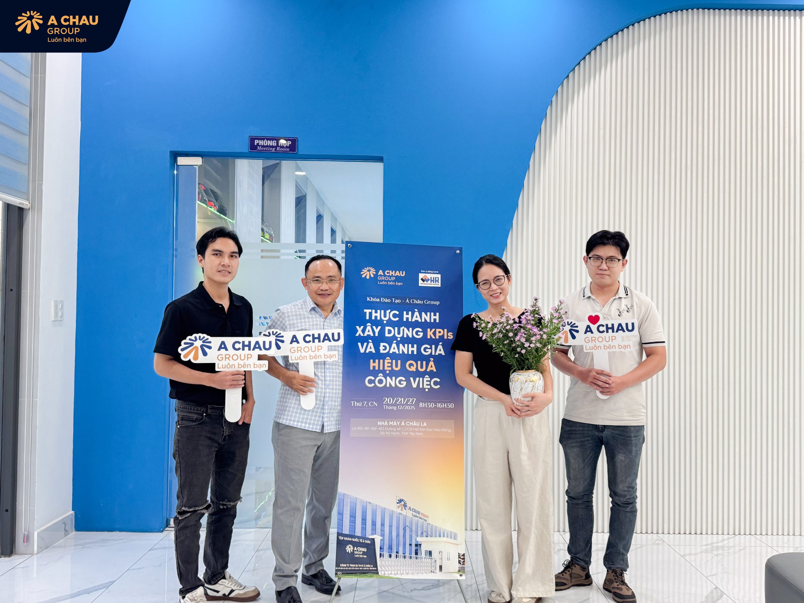 Á Châu Group tổ chức lớp học “thực hành xây dựng kpis & đánh giá hiệu quả công việc”