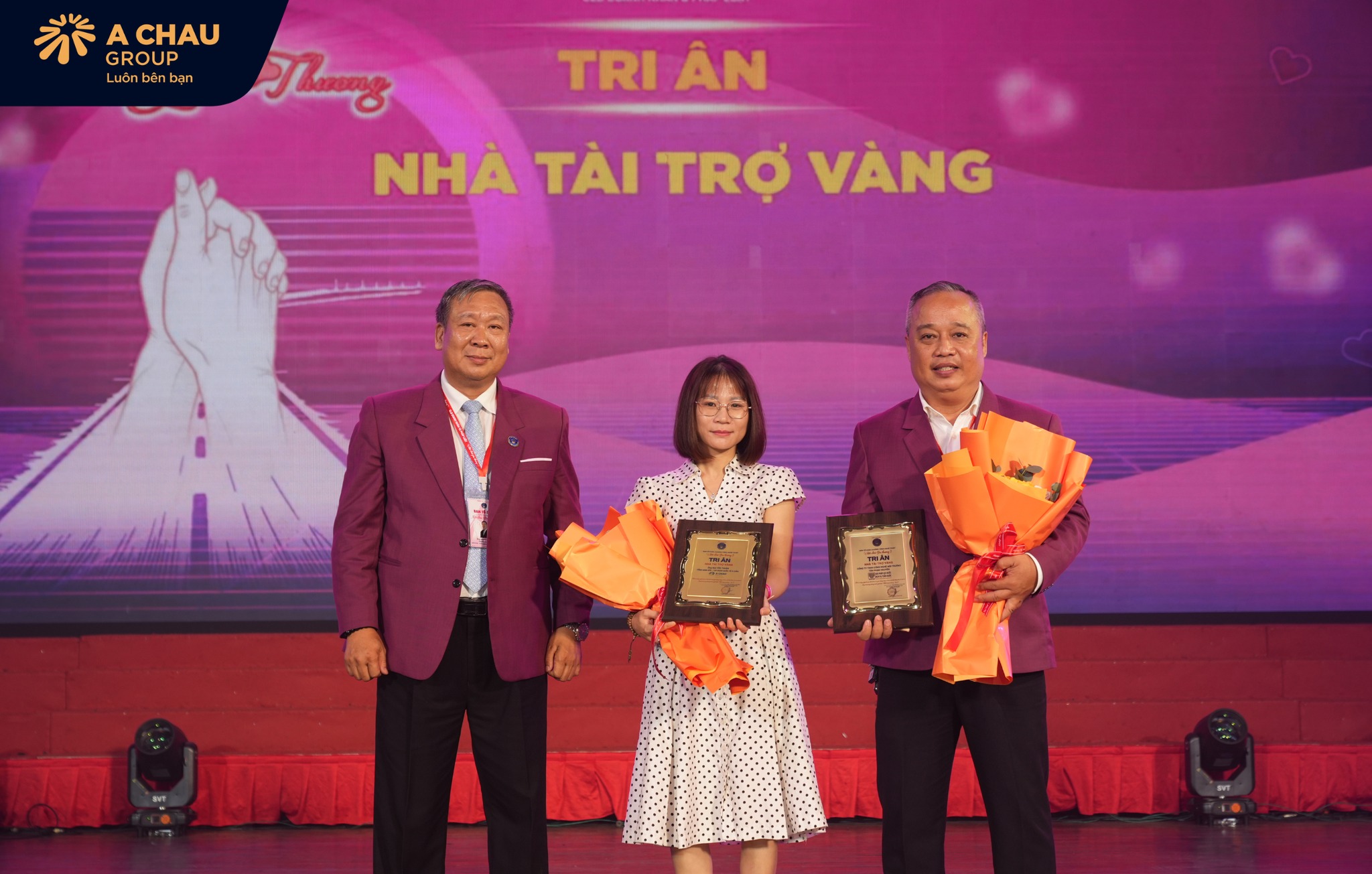 Á Châu Group được tri ân nhà tài trợ vàng cho chương trình một chút yêu thương 3