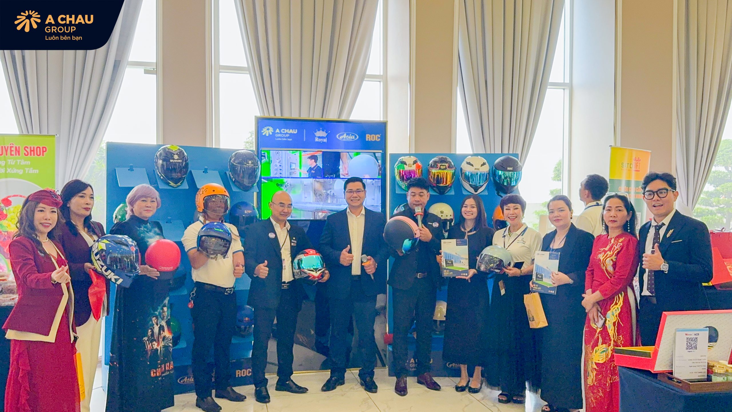 Á Châu Group tham gia trưng bày sản phẩm tại sự kiện “Đêm Sắc Màu” của Hội Doanh Nhân Sài Gòn
