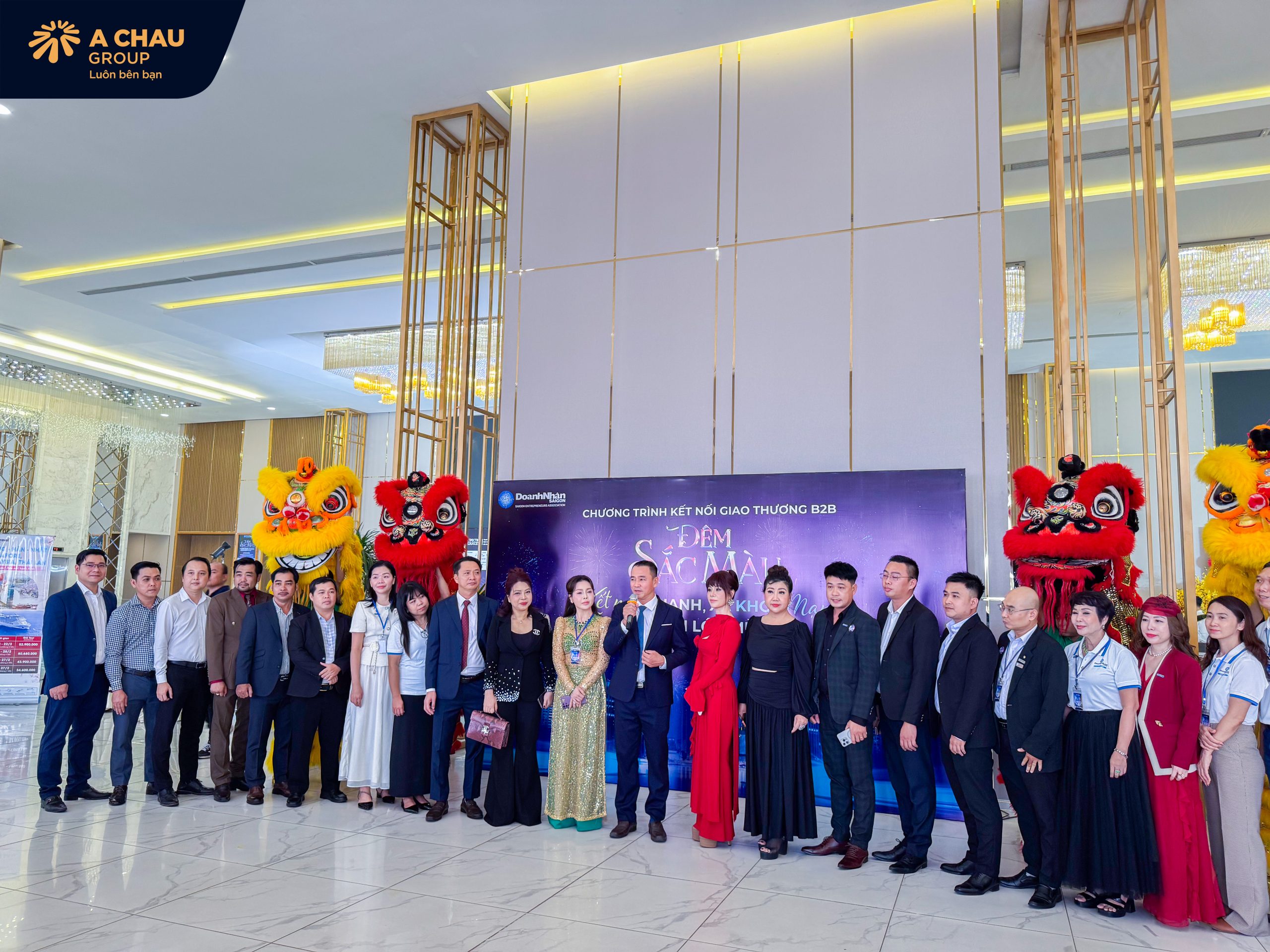 Á Châu Group tham gia trưng bày sản phẩm tại sự kiện “Đêm Sắc Màu” của Hội Doanh Nhân Sài Gòn