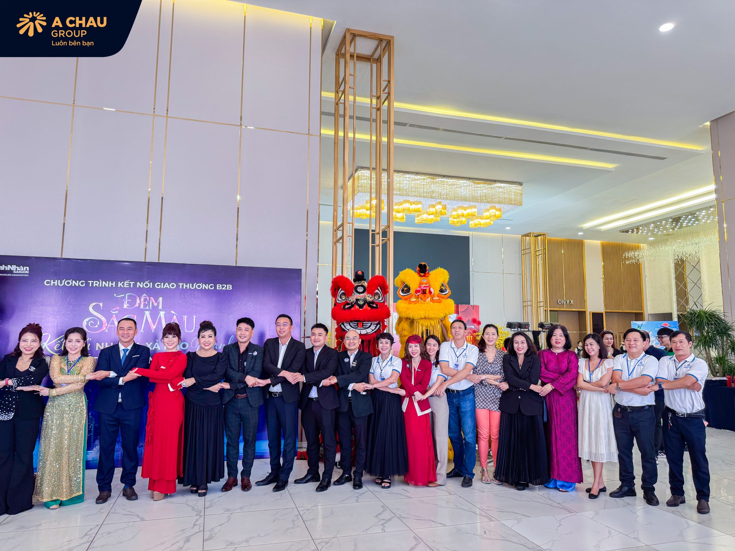 Á Châu Group tham gia trưng bày sản phẩm tại sự kiện “Đêm Sắc Màu” của Hội Doanh Nhân Sài Gòn