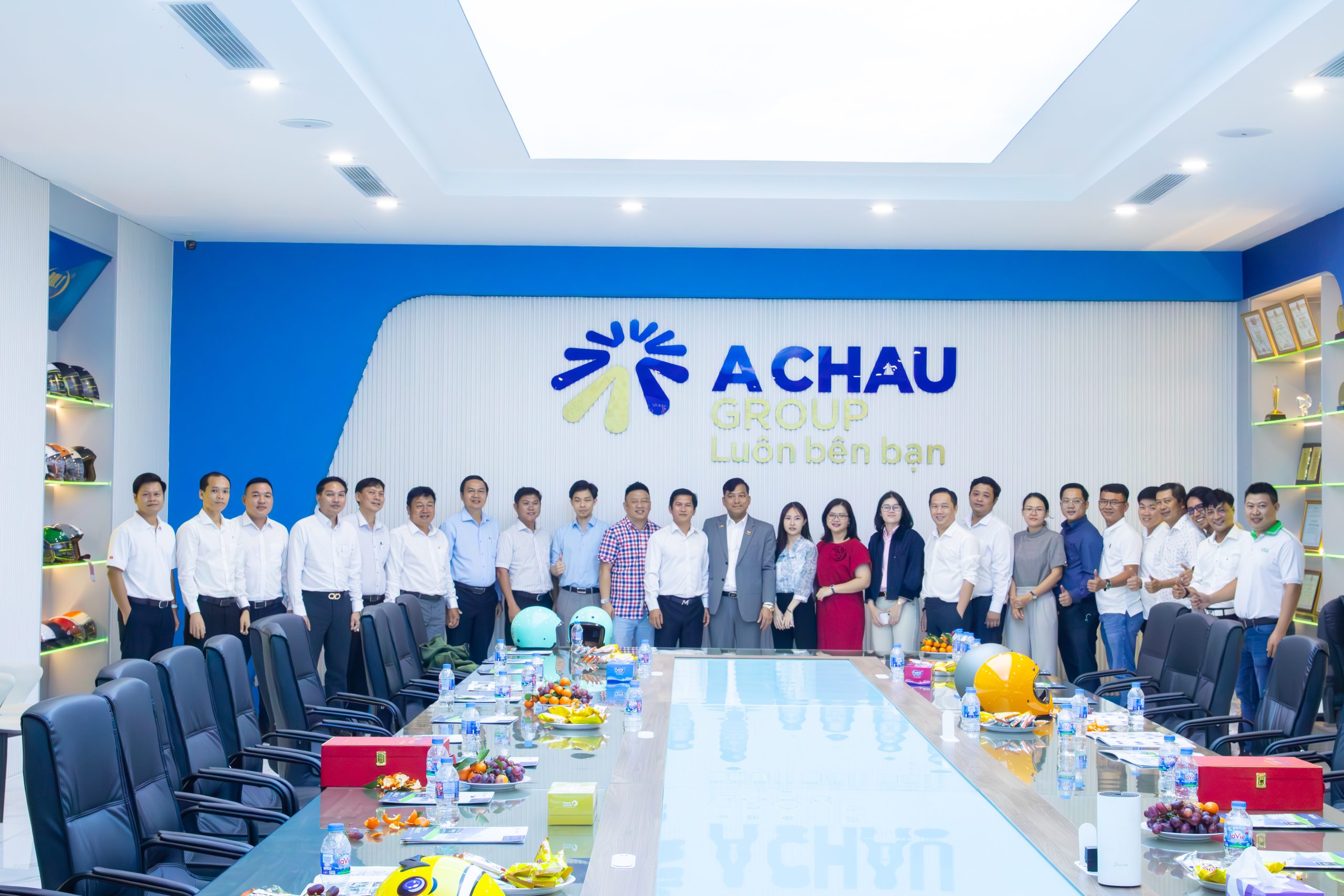 Hội doanh nhân trẻ Tây Ninh tham quan nhà máy Á Châu LA