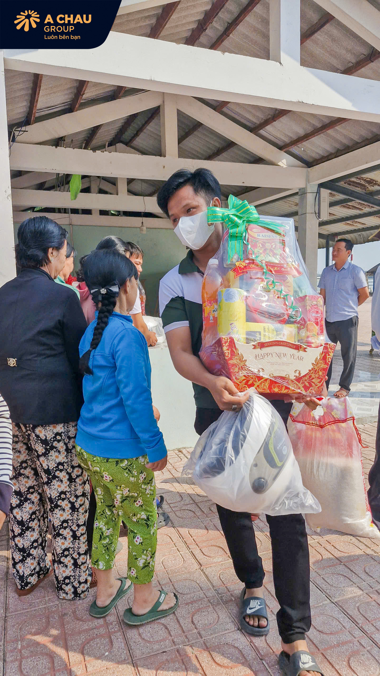 Một số hình ảnh khác tại buổi trao quà