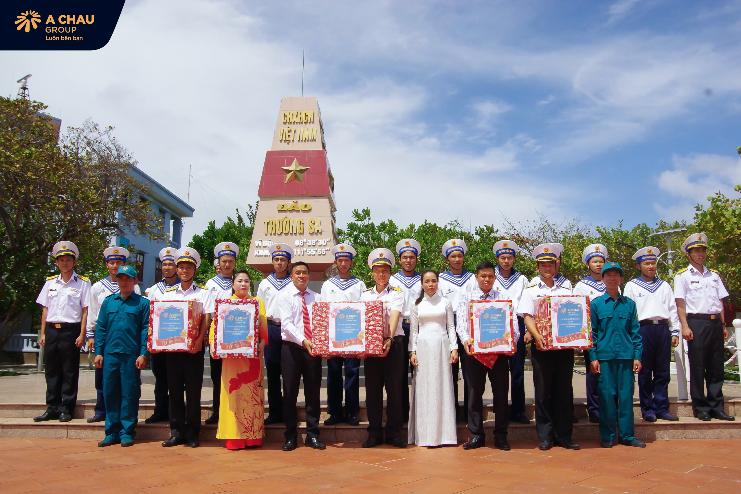 Á Châu Group Tri ân những người lính nơi đầu sóng ngọn gió