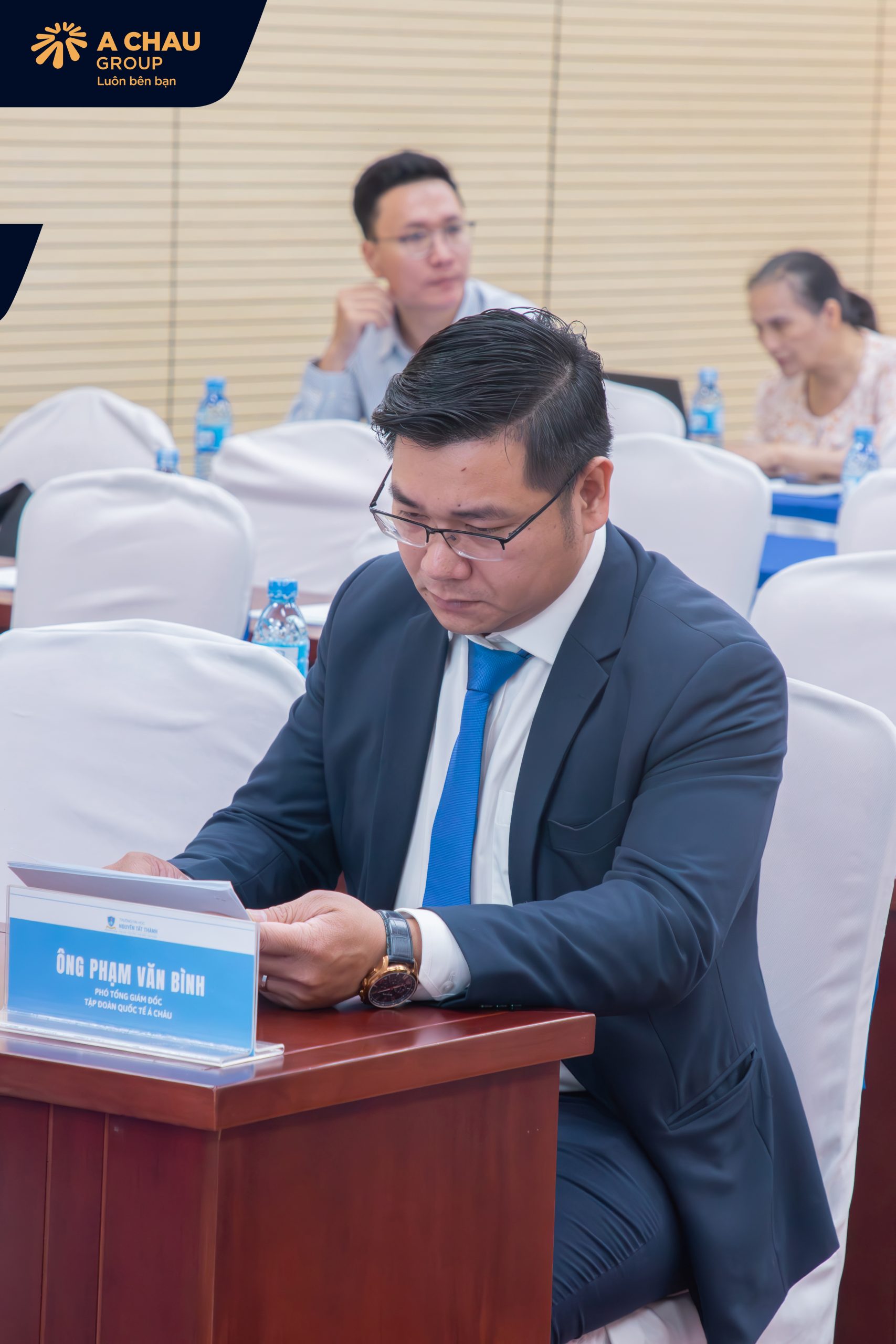 Ông Phạm Văn Bình - Phó tổng giám đốc tập đoàn quốc tế Á Châu