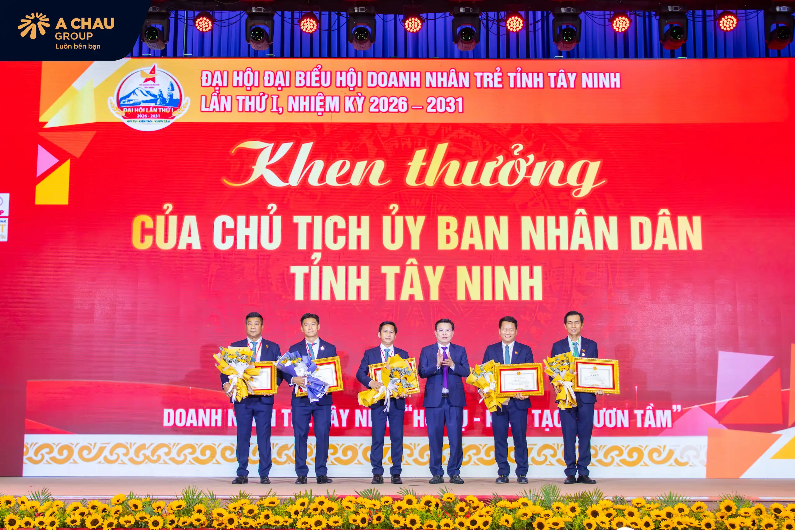 Á Châu Group đồng hành cùng Đại hội Doanh nhân Trẻ Tây Ninh lần I: Kết nối sức mạnh – Kiến tạo nhiệm kỳ phát triển mới