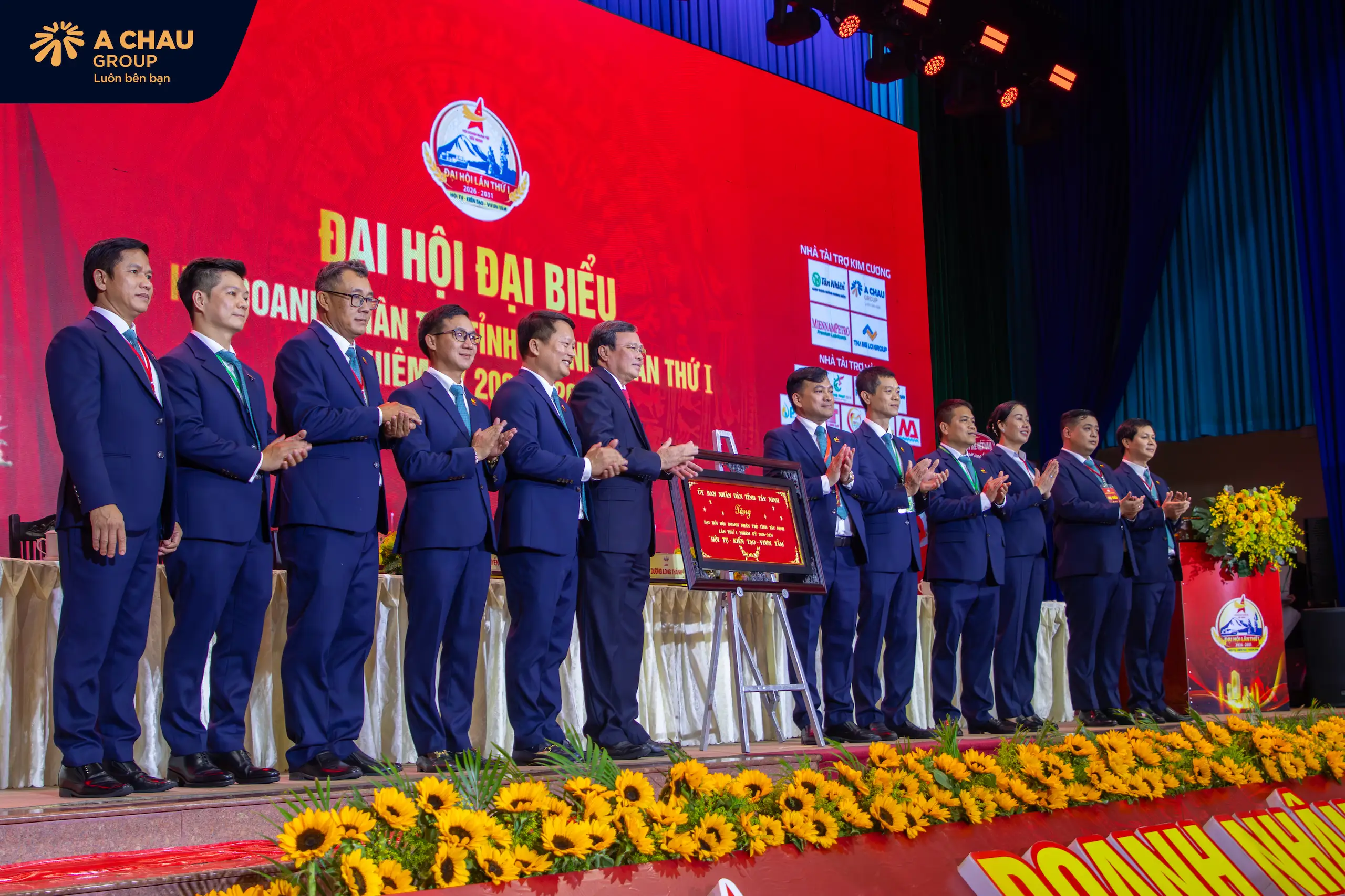 Á Châu Group đồng hành cùng Đại hội Doanh nhân Trẻ Tây Ninh lần I: Kết nối sức mạnh – Kiến tạo nhiệm kỳ phát triển mới