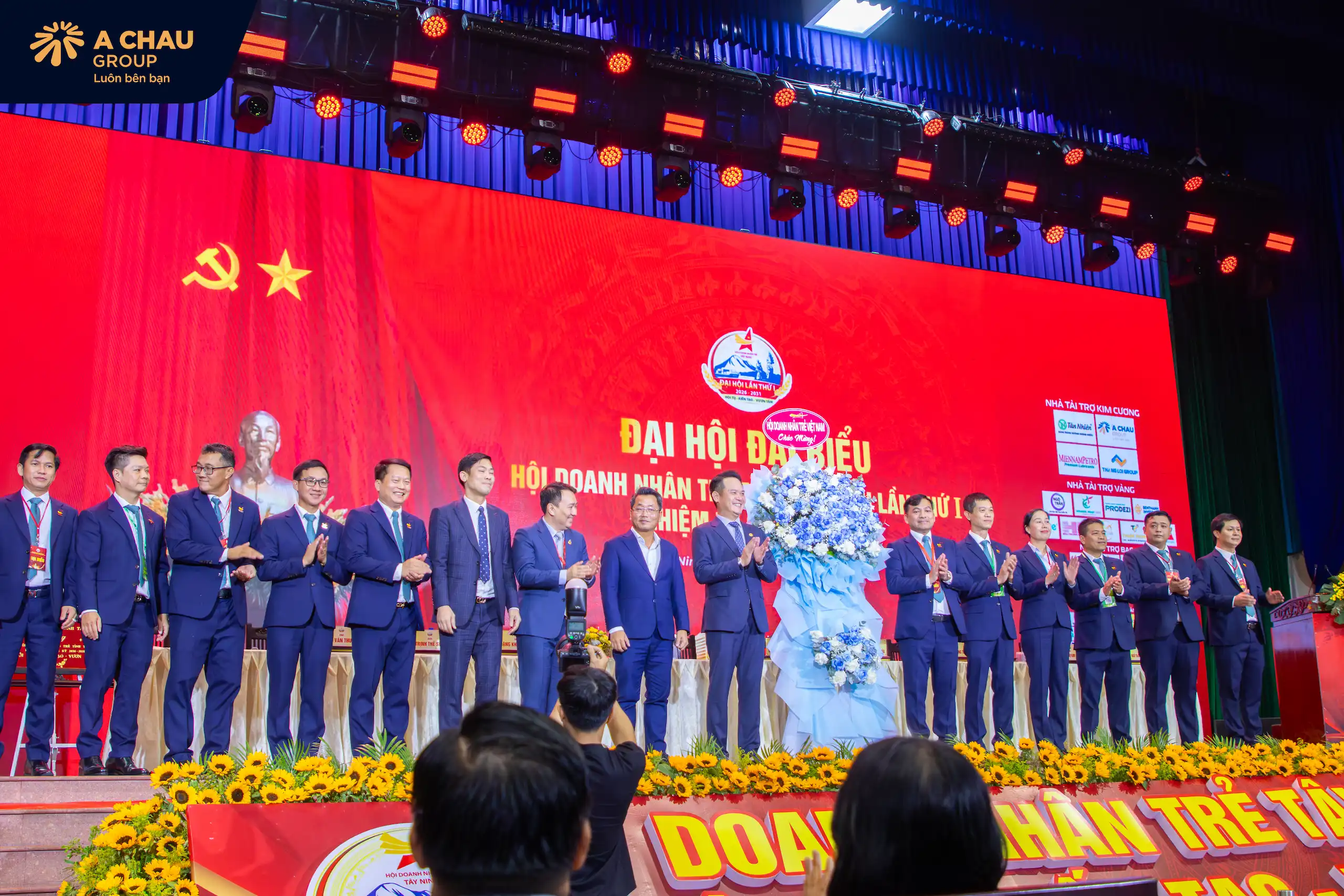 Á Châu Group đồng hành cùng Đại hội Doanh nhân Trẻ Tây Ninh lần I: Kết nối sức mạnh – Kiến tạo nhiệm kỳ phát triển mới