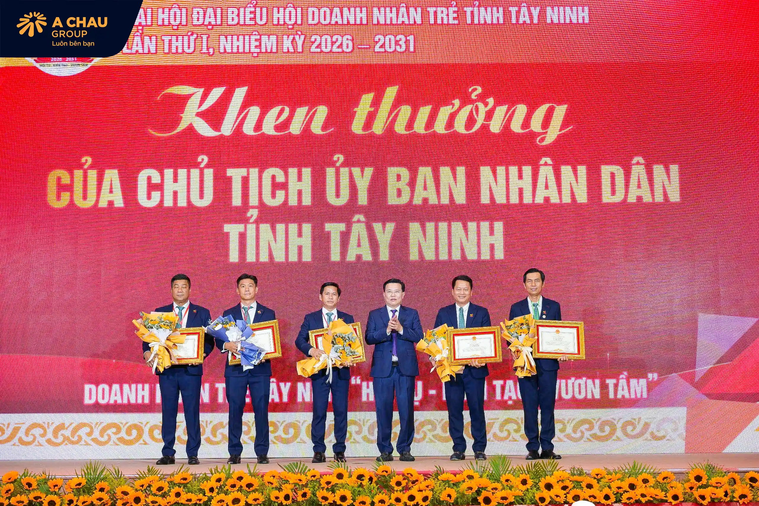 Á Châu Group đồng hành cùng Đại hội Doanh nhân Trẻ Tây Ninh lần I: Kết nối sức mạnh – Kiến tạo nhiệm kỳ phát triển mới