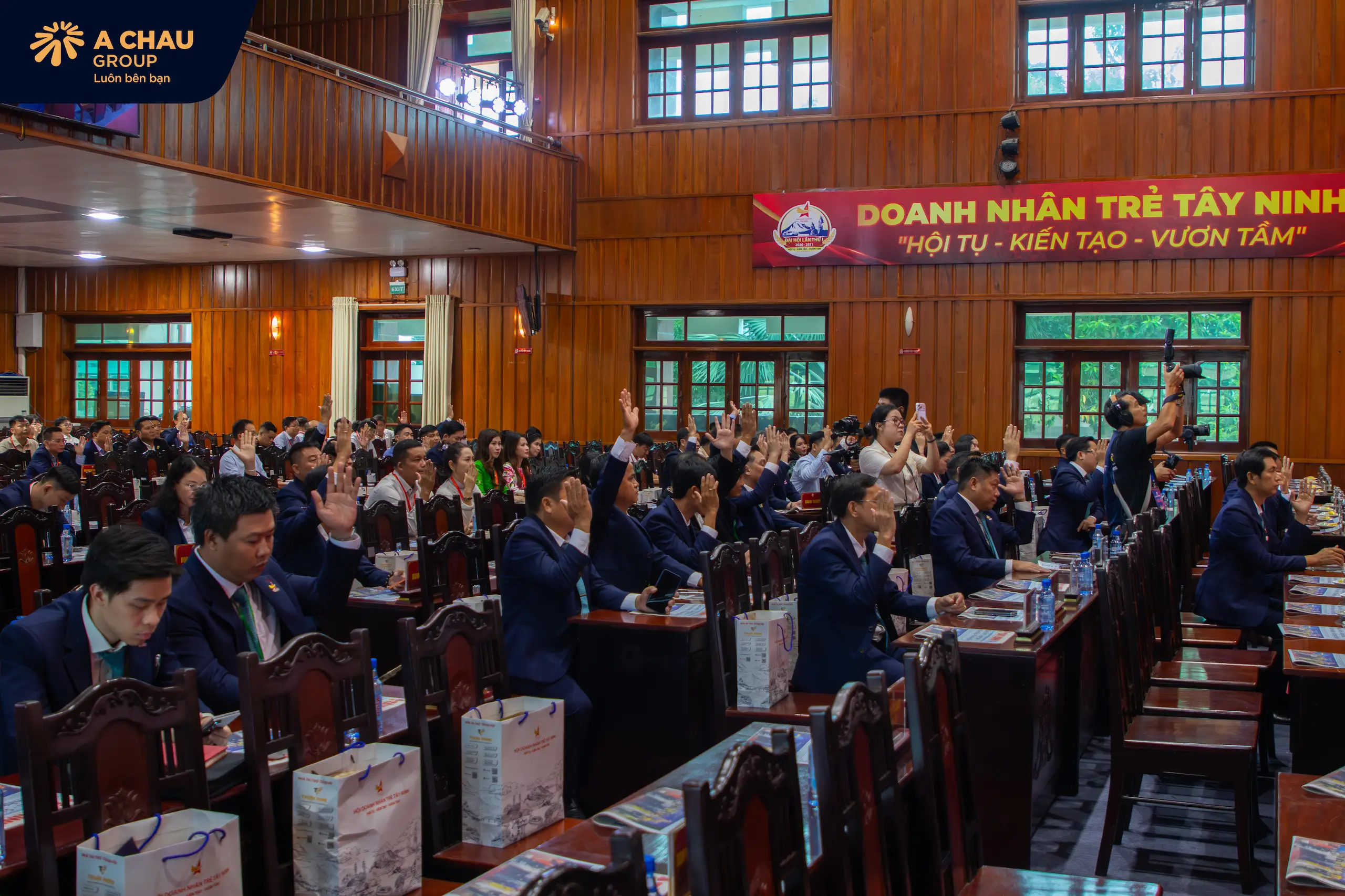 Á Châu Group đồng hành cùng Đại hội Doanh nhân Trẻ Tây Ninh lần I: Kết nối sức mạnh – Kiến tạo nhiệm kỳ phát triển mới