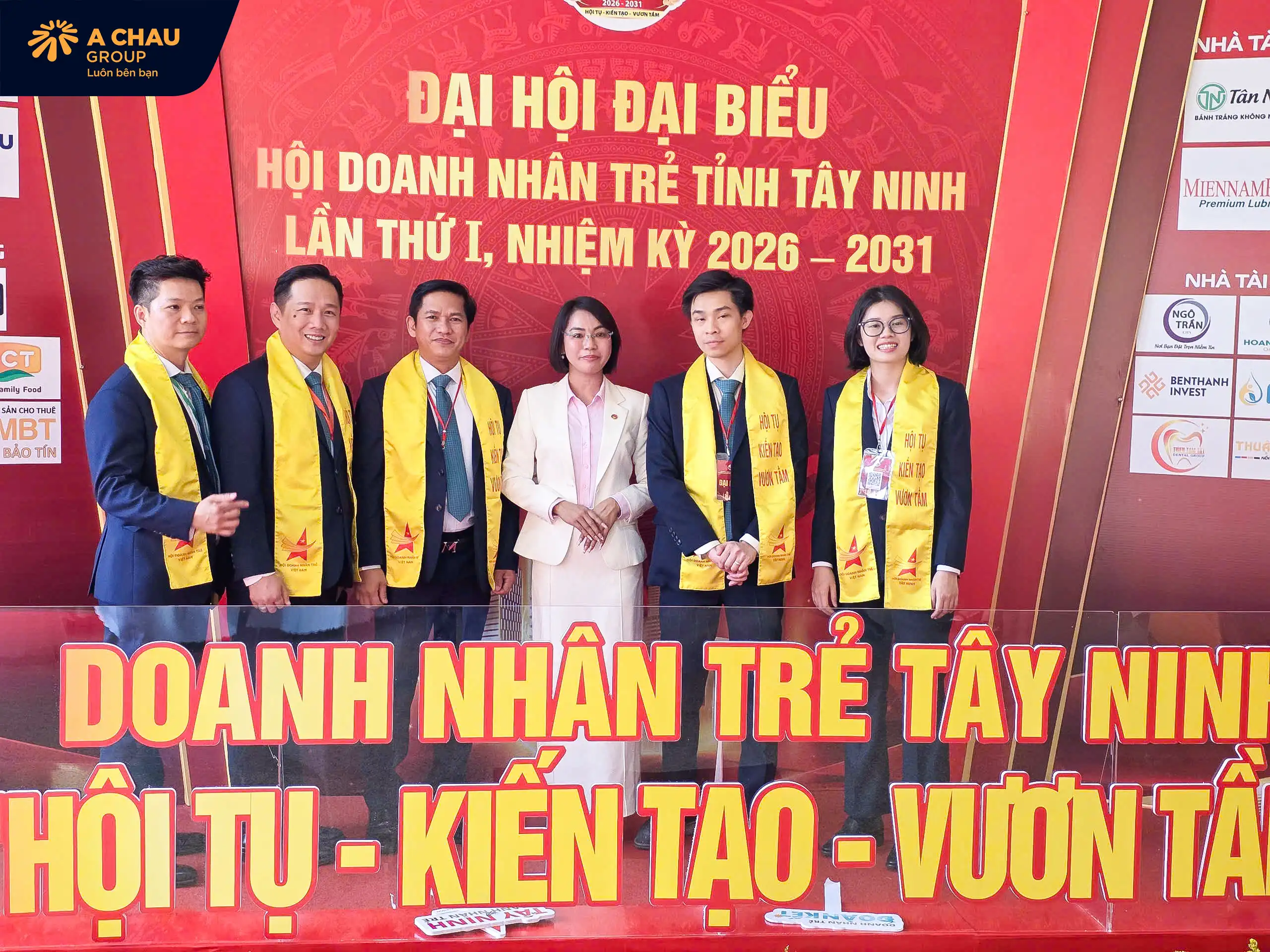Á Châu Group đồng hành cùng Đại hội Doanh nhân Trẻ Tây Ninh lần I: Kết nối sức mạnh – Kiến tạo nhiệm kỳ phát triển mới