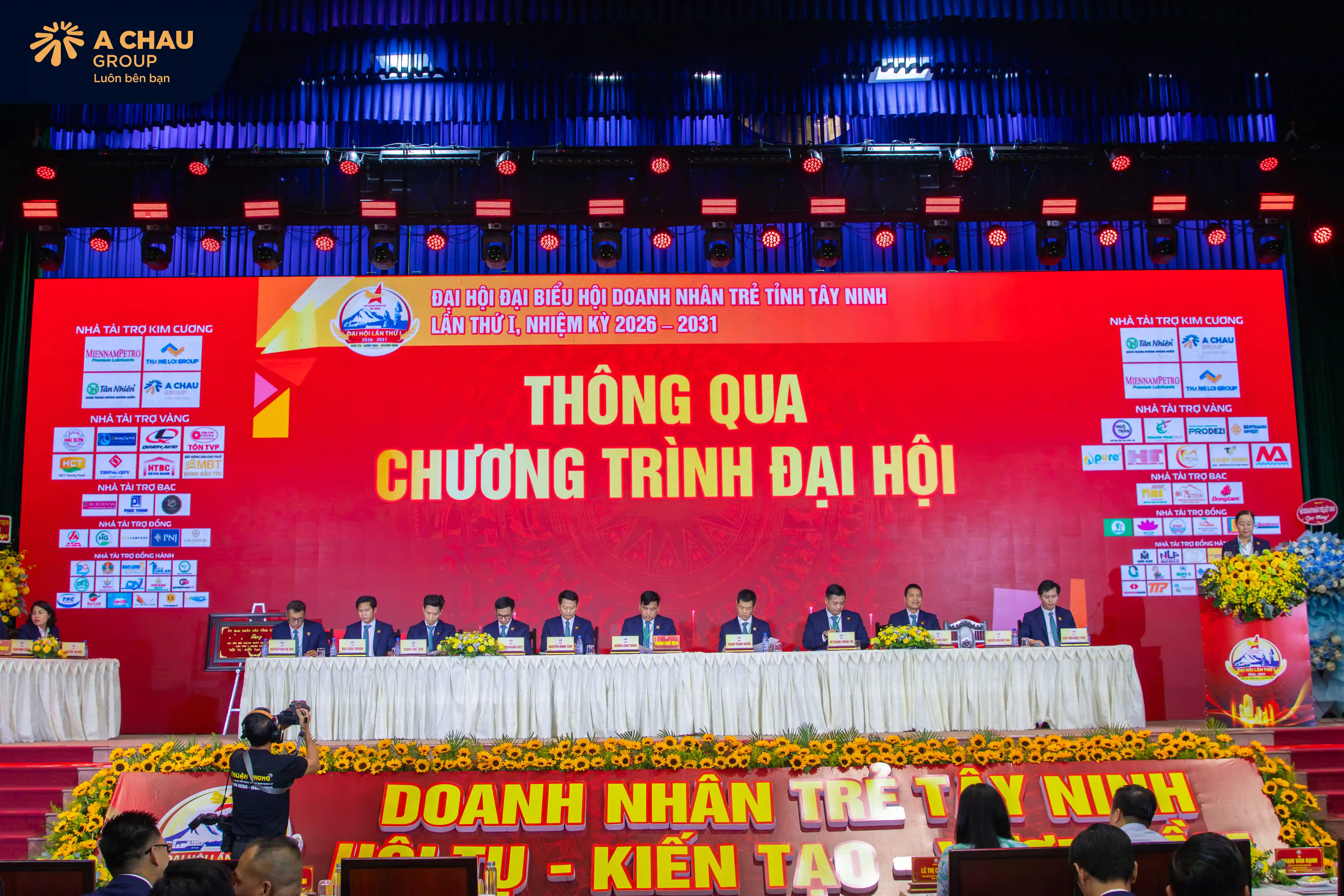 Á Châu Group đồng hành cùng Đại hội Doanh nhân Trẻ Tây Ninh lần I: Kết nối sức mạnh – Kiến tạo nhiệm kỳ phát triển mới