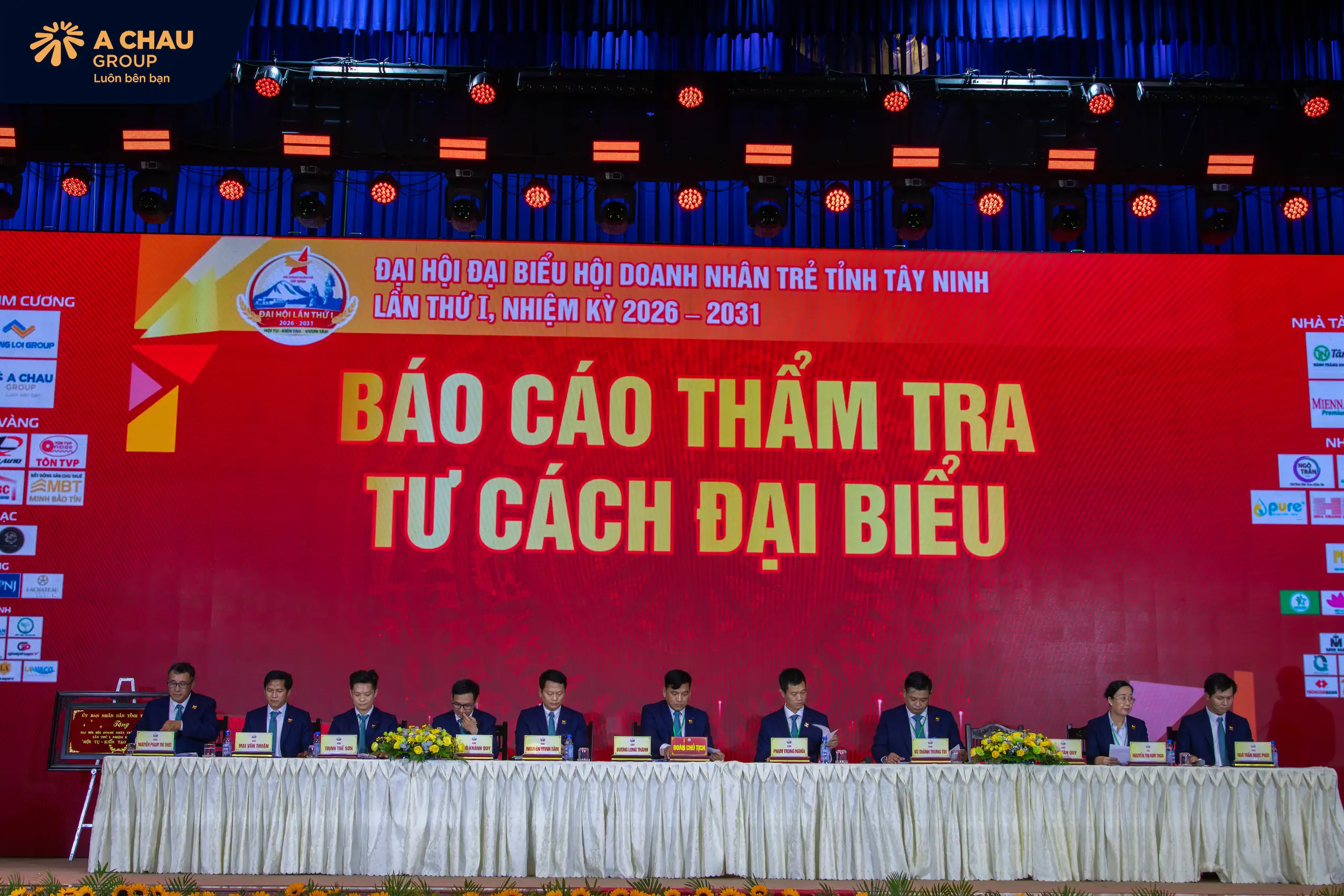 Á Châu Group đồng hành cùng Đại hội Doanh nhân Trẻ Tây Ninh lần I: Kết nối sức mạnh – Kiến tạo nhiệm kỳ phát triển mới