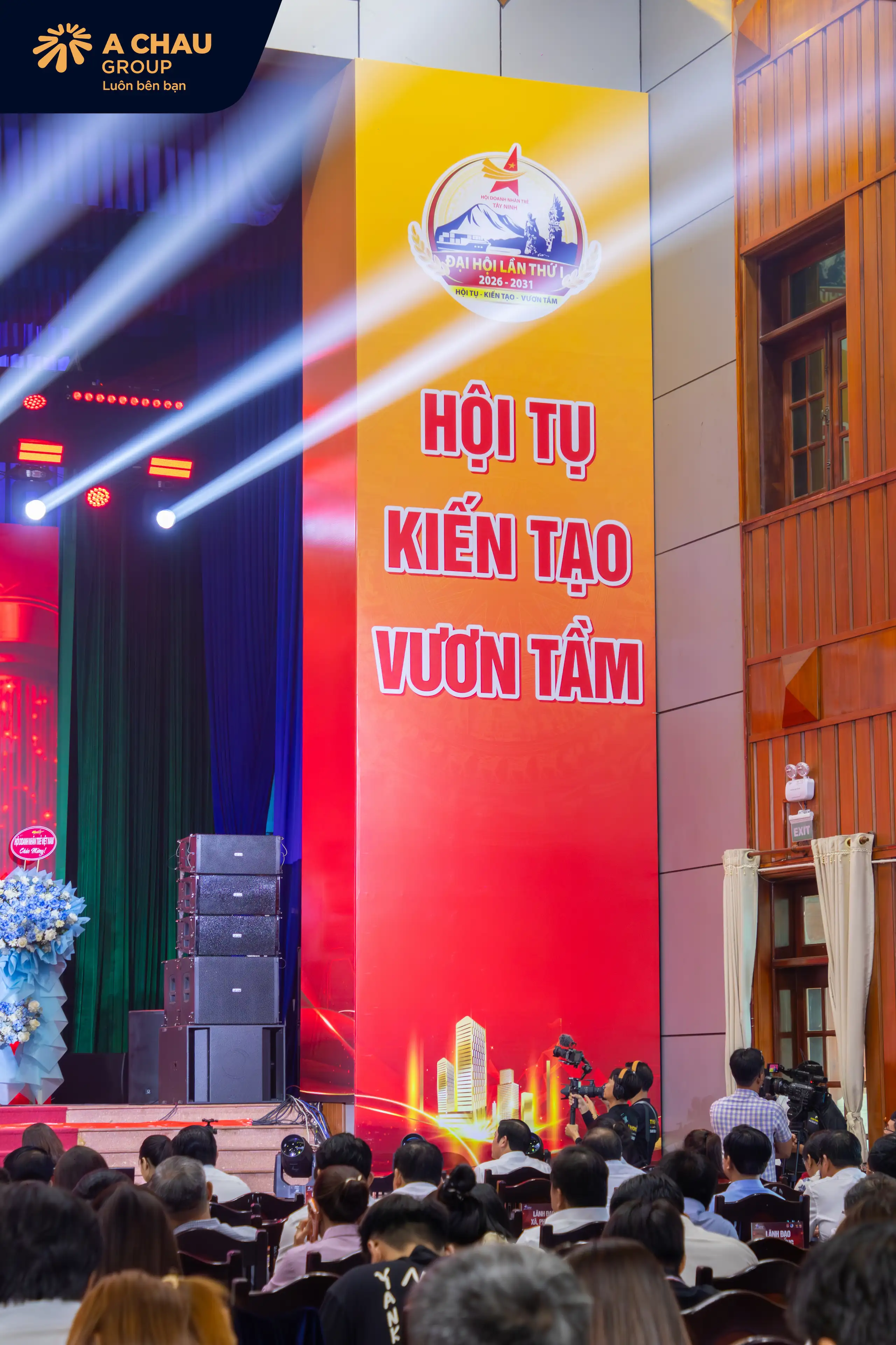 Á Châu Group đồng hành cùng Đại hội Doanh nhân Trẻ Tây Ninh lần I: Kết nối sức mạnh – Kiến tạo nhiệm kỳ phát triển mới