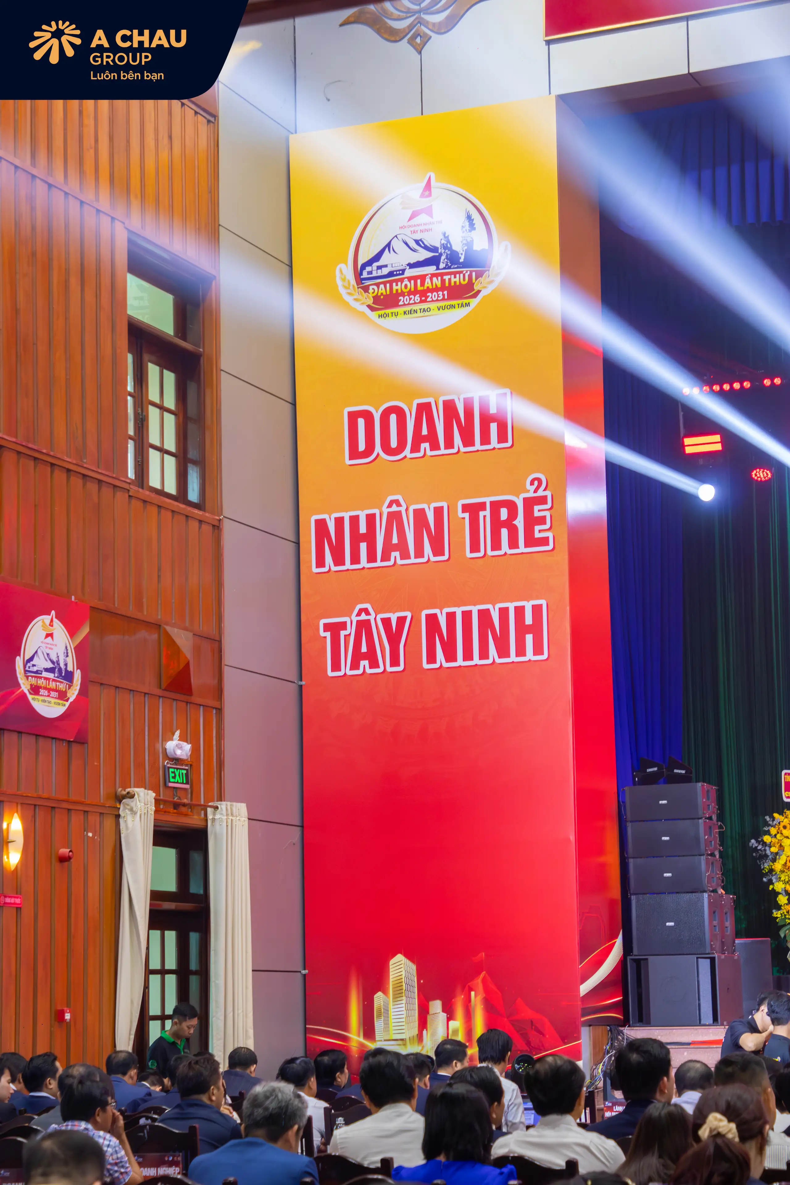 Á Châu Group đồng hành cùng Đại hội Doanh nhân Trẻ Tây Ninh lần I: Kết nối sức mạnh – Kiến tạo nhiệm kỳ phát triển mới