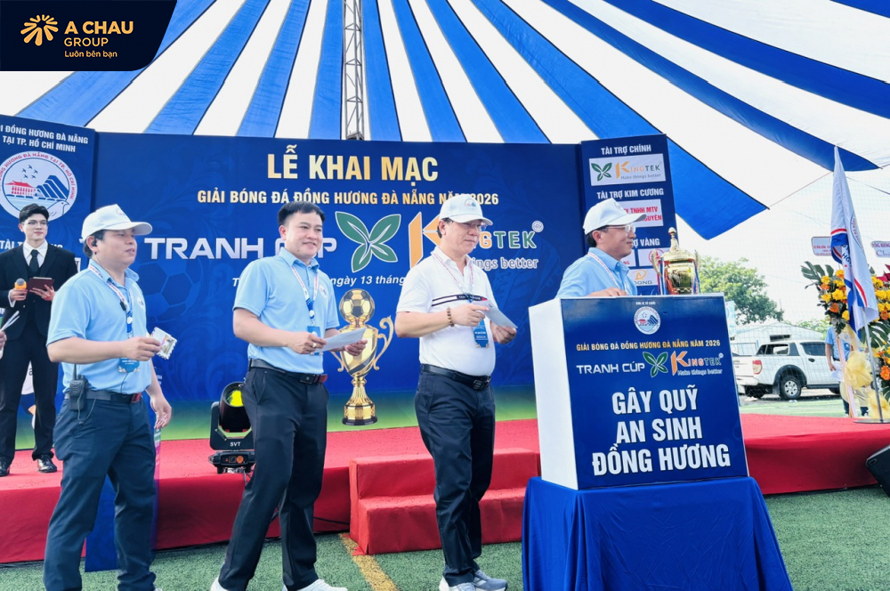 Á Châu đồng hành cùng giải bóng đá đồng hương đà nẵng 2026: lan tỏa nghĩa tình, tiếp sức quỹ an sinh 3 Đại biểu phát biểu ủng hộ gây quỹ an sinh đồng hương