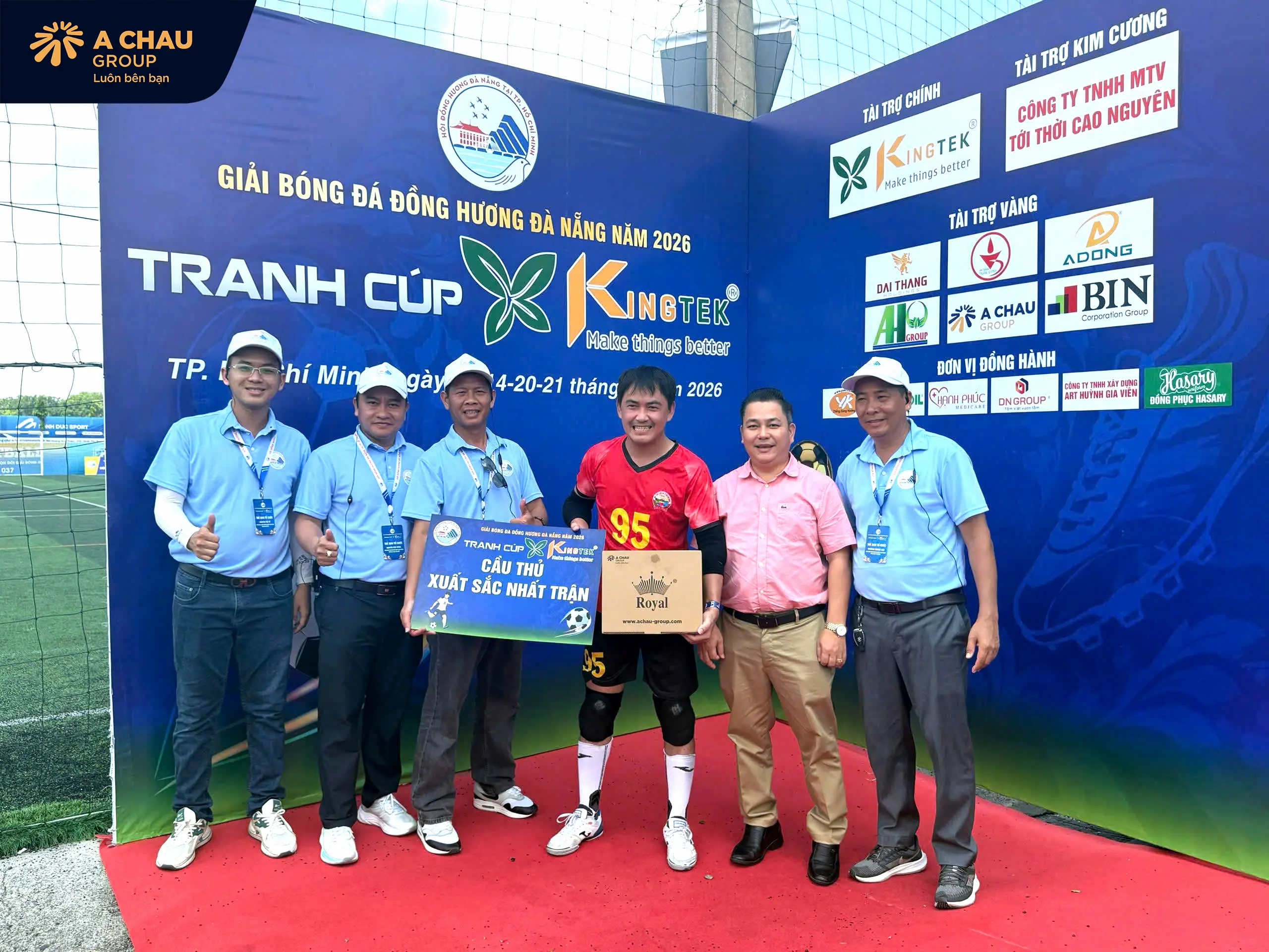 Á Châu đồng hành cùng giải bóng đá đồng hương đà nẵng 2026: lan tỏa nghĩa tình, tiếp sức quỹ an sinh 2 Một số hình ảnh khác tại Lễ khai mạc giải bóng đá hội đồng hương Đà Nẵng tại TP Hồ Chí Minh