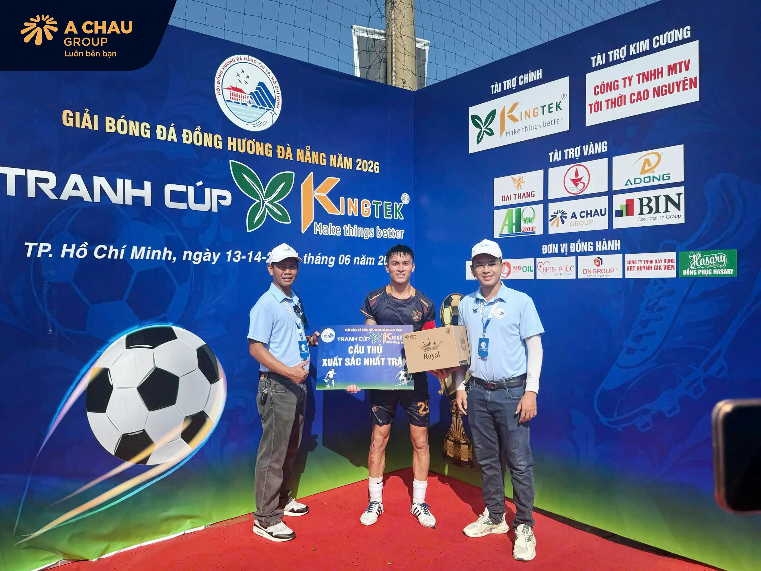 Á Châu đồng hành cùng giải bóng đá đồng hương đà nẵng 2026: lan tỏa nghĩa tình, tiếp sức quỹ an sinh 4 Một số hình ảnh khác tại Lễ khai mạc giải bóng đá hội đồng hương Đà Nẵng tại TP Hồ Chí Minh