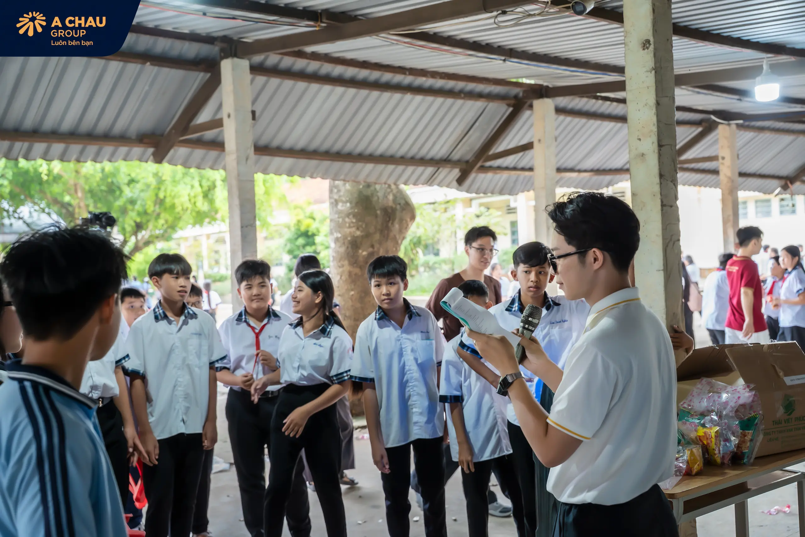Á Châu Group đồng hành cùng Trường THCS An Ninh: Vui Trung Thu, lan tỏa ý thức an toàn giao thông