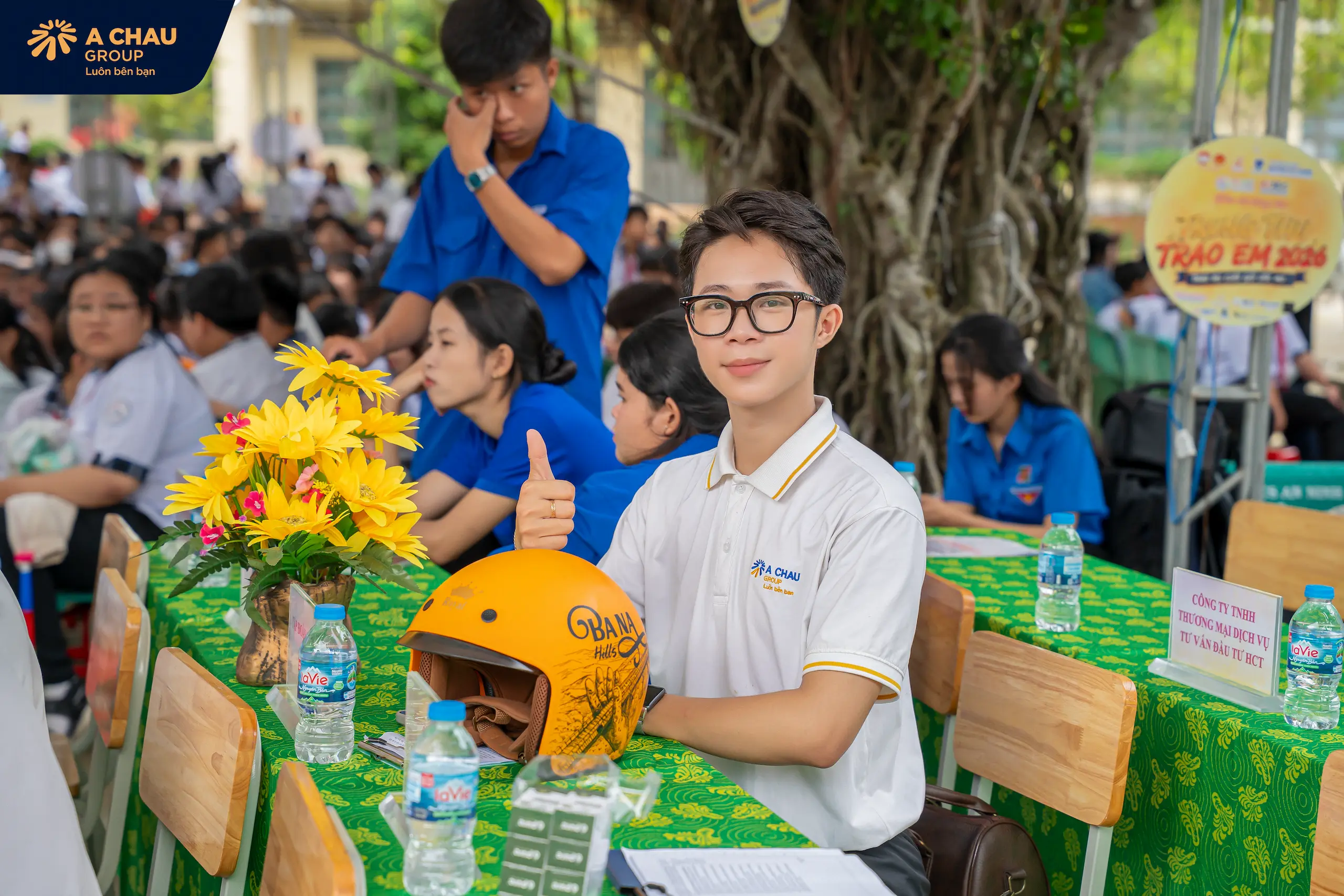 Á Châu Group đồng hành cùng Trường THCS An Ninh: Vui Trung Thu, lan tỏa ý thức an toàn giao thông