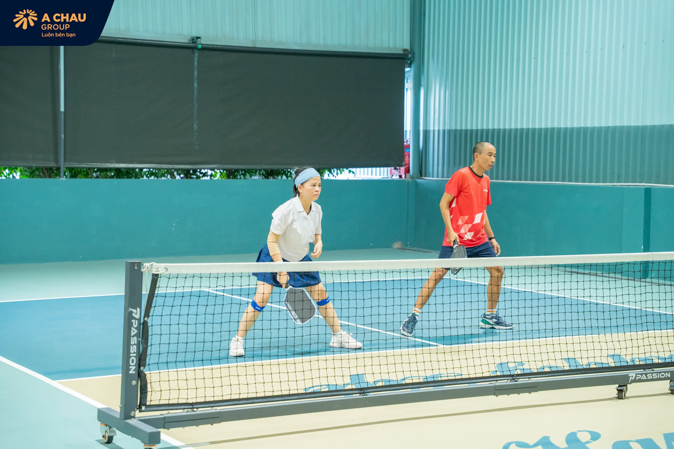 Các tay vợt giao lưu giải pickleball thiện nguyện tranh cúp Á Châu