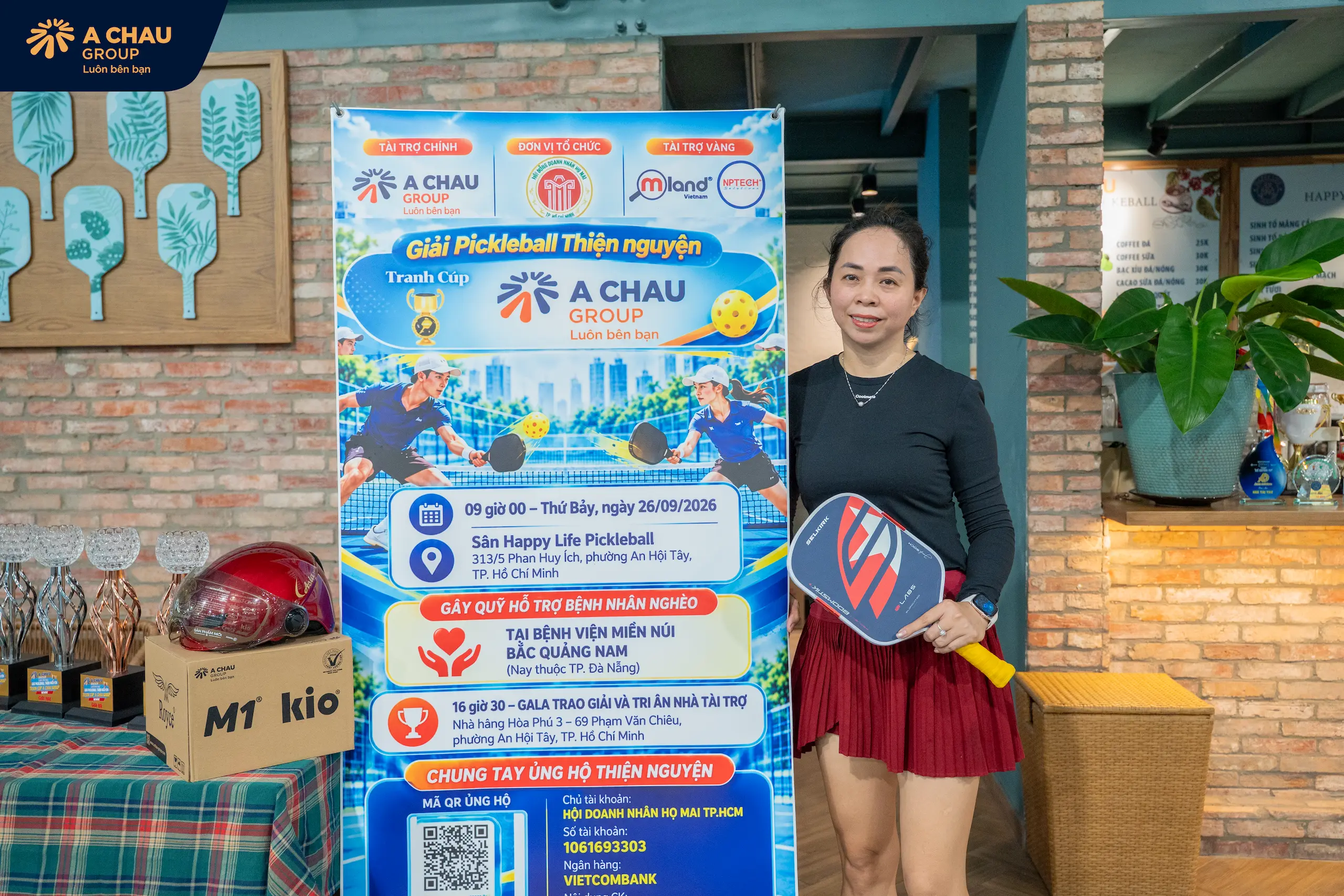 Các Tay vợt háo hứng tham gia giải